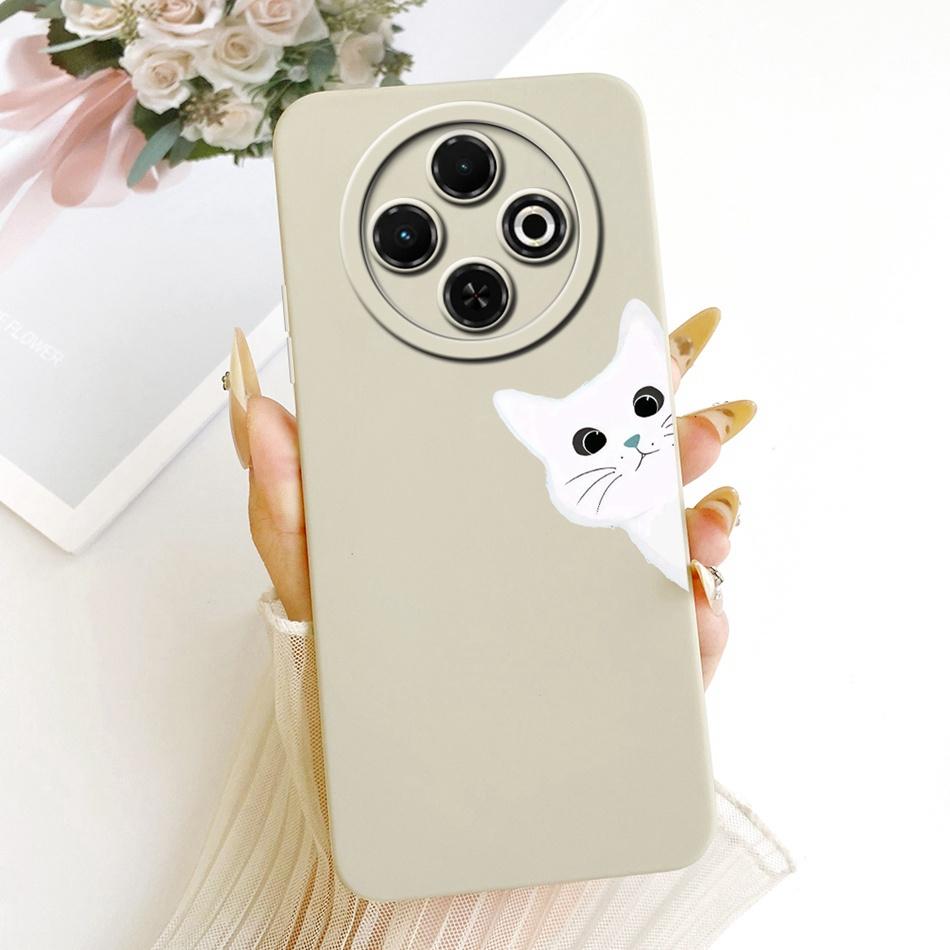 For Tecno Spark 30C 30 4G 30Pro Cute Cat Flower Butterfly Cartoon Phone Case For Spark30 Pro 30C Shockproof Soft Silicone Cases