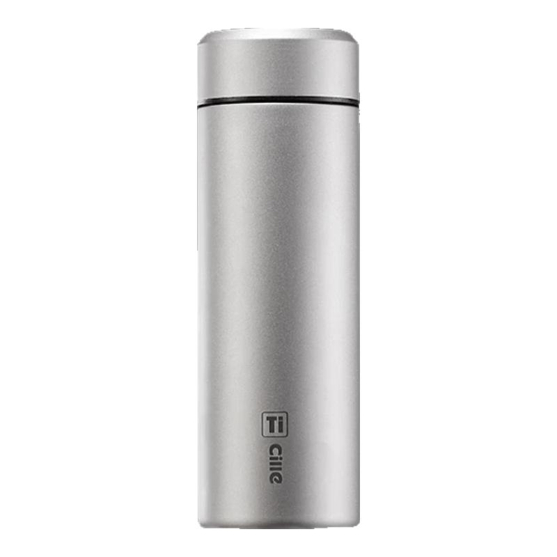 Cille Pure Titanium Insulated Tea Infuser Bottle