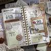 Gracia Waltz Series: Light Vintage Multi-Material Craft Paper, Writable Textured Sheets (30-Pack)