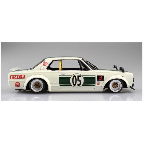 Aoshima Bunka Kyozai (AOSHIMA) 1/24 Liberty Walk Series No. 14 LB Works Charaska 2Dr Plastic Model