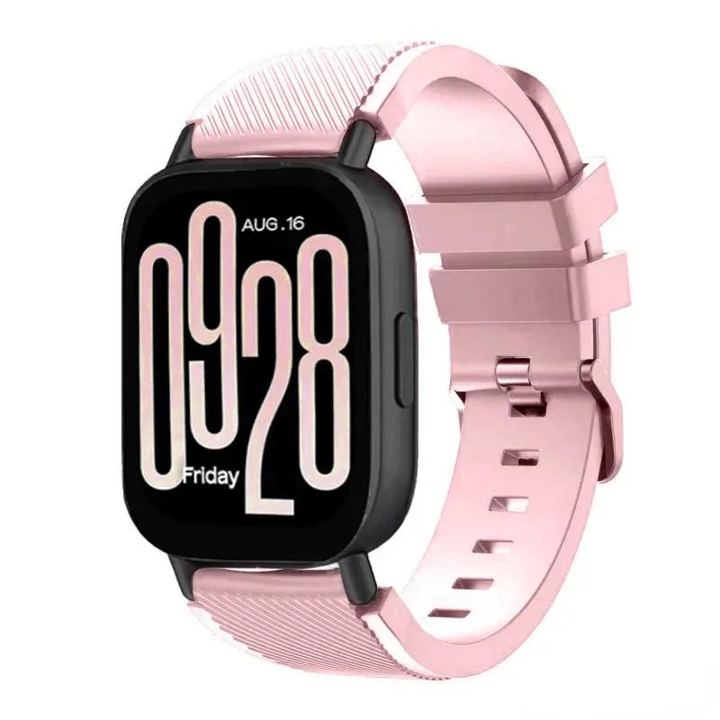 Sport-Silikonarmband für Redmi Watch 5 Active 5 Lite Smartwatch Sportliches Weiches Atmungsaktives Band für Redmi Watch 3 Active 3 Lite