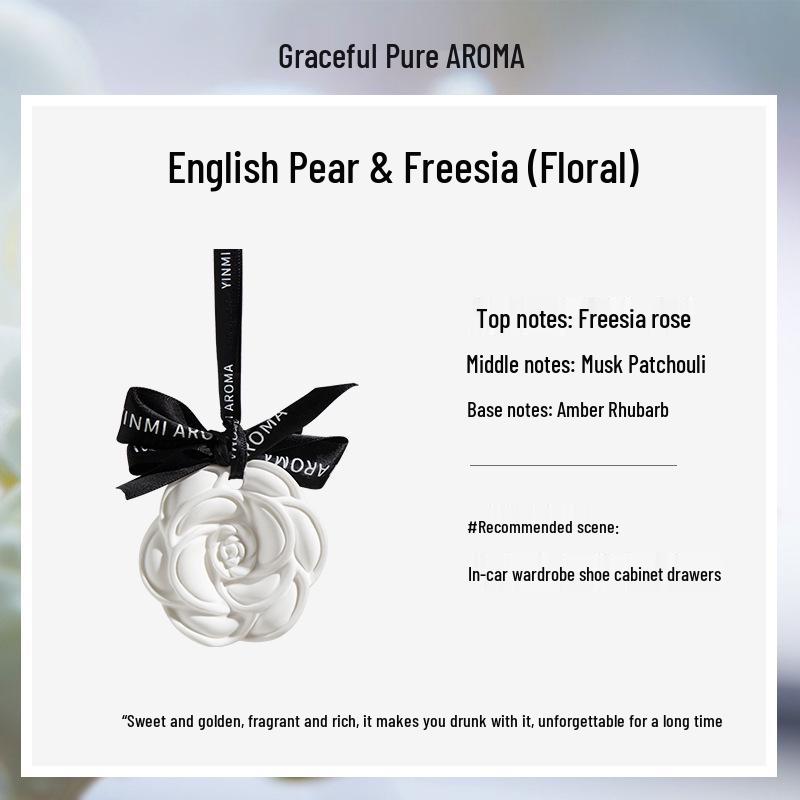 Camellia Scented Wardrobe Fragrance Stone - Long-Lasting Essential Oil Diffuser