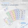 4/6Pcs Mini Multifunctional Clip Can Stand Upright Storage Clip Binding Clip File Clip Binding Paper Handbook Clip Sealing Clips