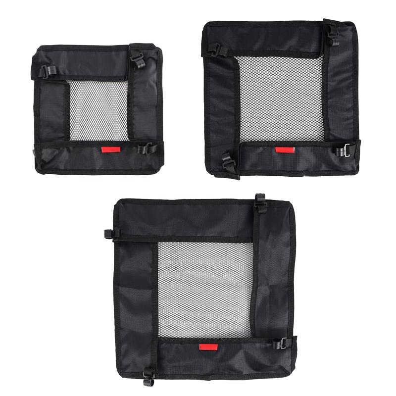 Picnic Storage Basket Hanging Mesh Pouch Camping Equipment Organizer Outdoors