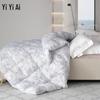 Yiyiai Ink Wash Style White Goose Down Comforter