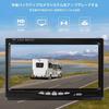 Tigwiss Backup Camera Monitor Rearview Monitor with Front and Rear Wide Viewing IP67 Dustproof and Suitable for and Cigarette Lighter Easy