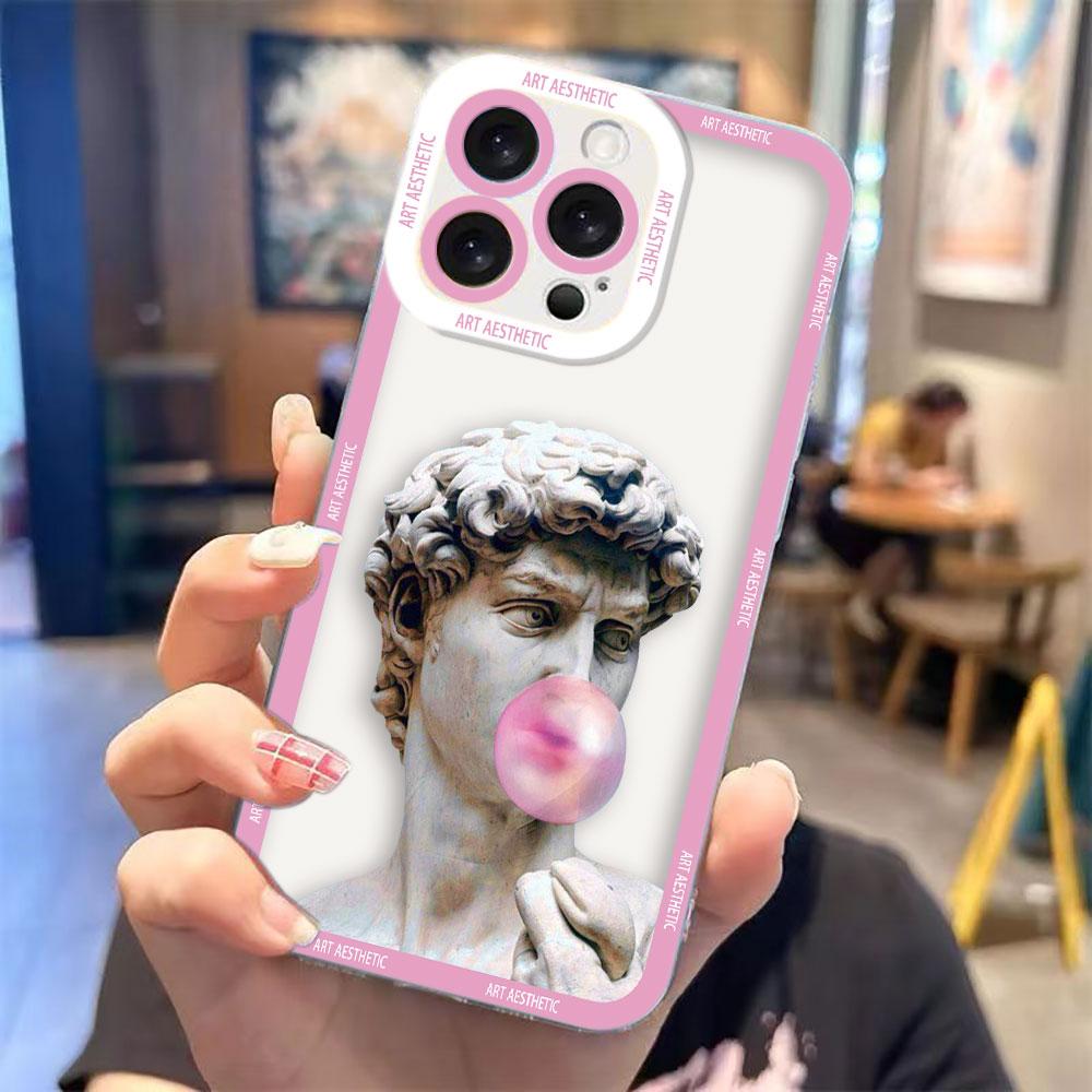 

Great Art Aesthetic David Clear Phone Case For Infinix HOT ZERO 60 50 40I 40 30 30I 20I 20S 12 11S TECNO SPARK 10 20 Case Cover Infinix HOT40I