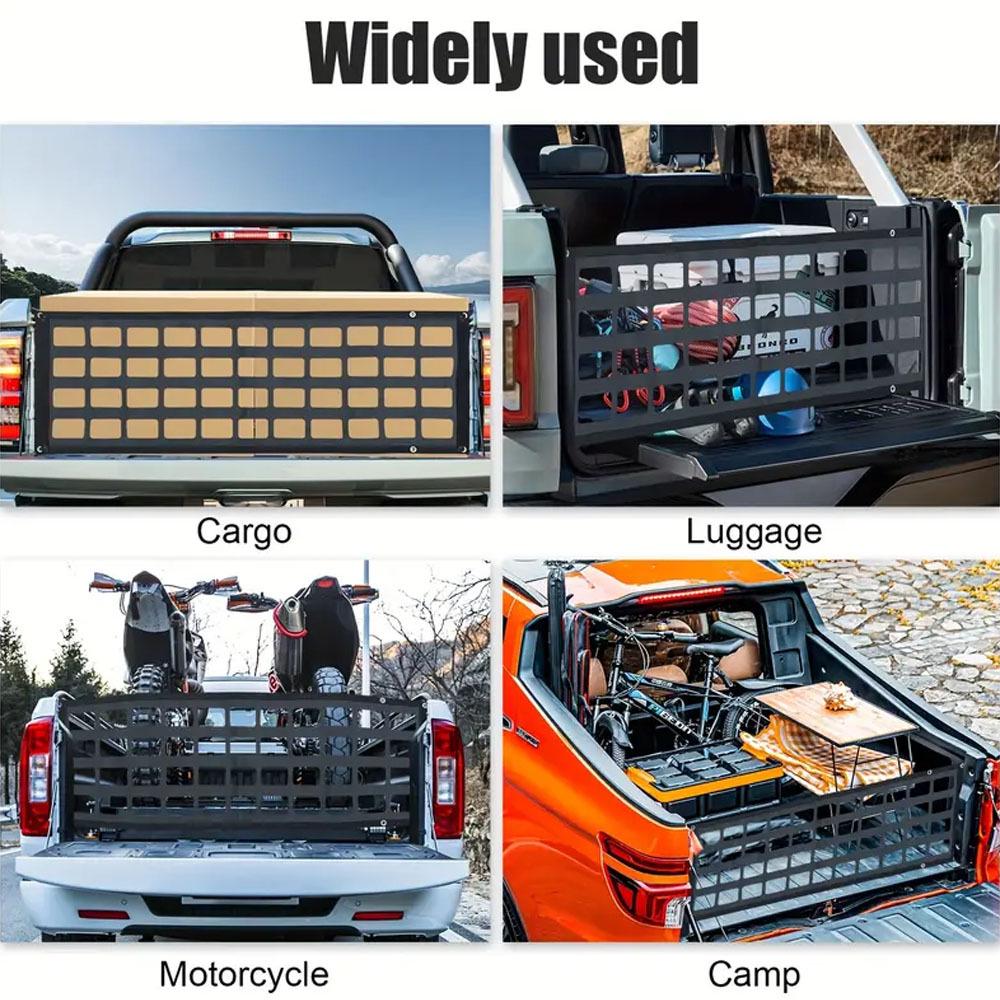 Heavy-Duty Truck Tailgate & Trunk Cargo Barrier Net