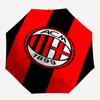AC Milan Theme Automatic Umbrella, Lightweight & Portable, 8 Rib, Perfect for Outdoor Travel, Birthdays, Christmas, Gifts.