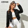 Spring and Autumn Women's Denim Jacket Women's Casual Short Jacket Tops