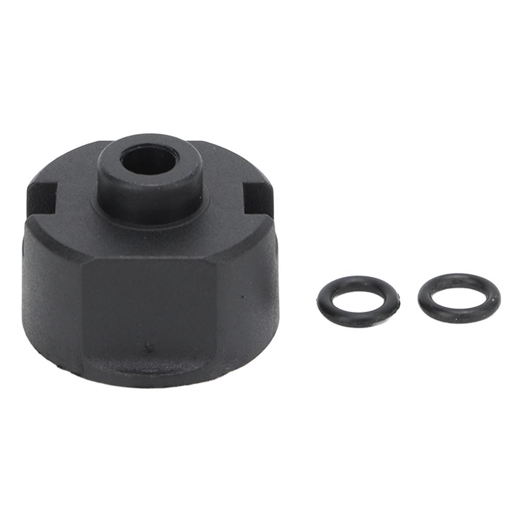 RC Differential Case Professional RC Car Differential Housing for 110 RC Car Black