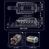 Mould King 10169 Technical Car Toys The Motorized V12 Engine Building Block Assembly Racing Car Brick Set Kids Christmas Gift