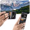 Mobile Phone Case Magnet Wireless Charging 360° Rotating Stand Faux Leather Ring Buckle for Samsung Galaxy Z Flip 7 6 5