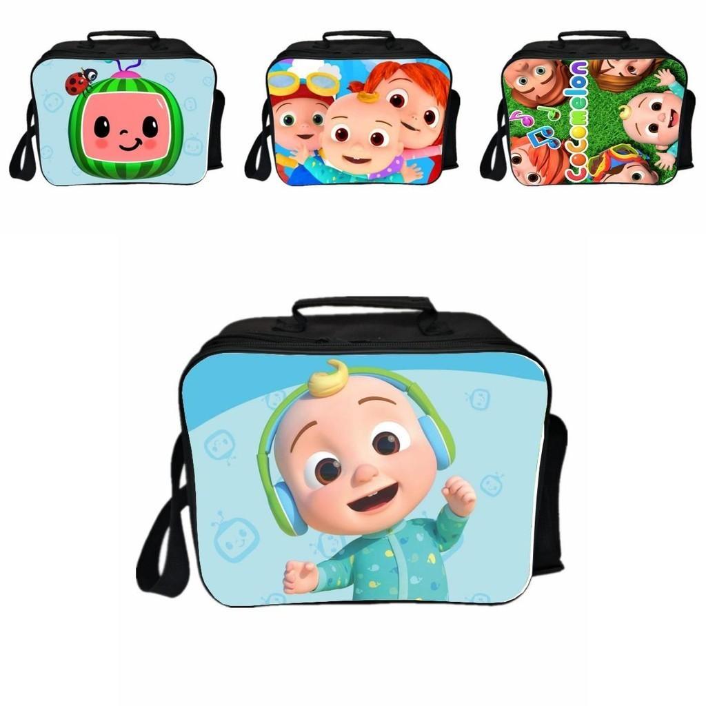 Cocomelon Insulated Lunch Box Bag With Large Capacity For Childrens Outdoor Adventures