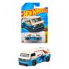 Hot Wheels Basic Car Volkswagen T3 Custom Vehicle Toy Mini Car for Ages 3 and Up, Blue, JFN47