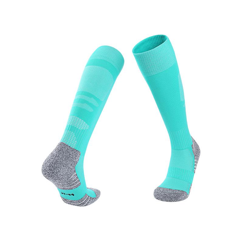 Long Over-the-Knee Non-Slip Sweat-Absorbent Football Training Socks for Teens