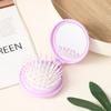 Mini folding hair brush head  airbag hair comb anti-static styling accessories portable travel hair brush comb