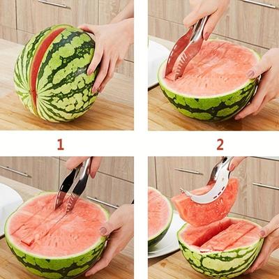 1 stk Vandmelonskæreværktøj Kreativ Multifunktionel Vandmelonskærer