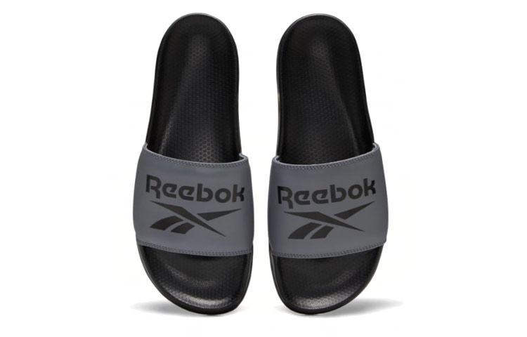 Reebok Classic Slides Outdoor Stylish Sports Slippers Silver Gray Colorblock G55303