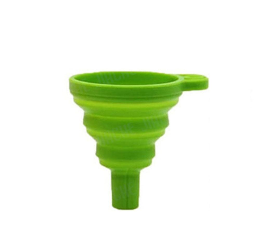 Universal Car Engine Funnel Silicone Change Foldable Portable Auto Engine Oil Petrol Change Funnel Auto Accessories
