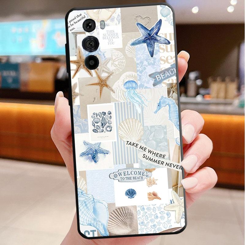 Phone Case For Motorola Edge 60 50 40 Pro 60 50 40 30 Ultra Neo Fusion Moto G Stylus G Ocean  Starfish