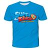 Kids Summer New Casual Funny Cartoon Game 3D Print O-neck T-shirts 3-13 Years Boys Girls Outfits Tops Children Clothes