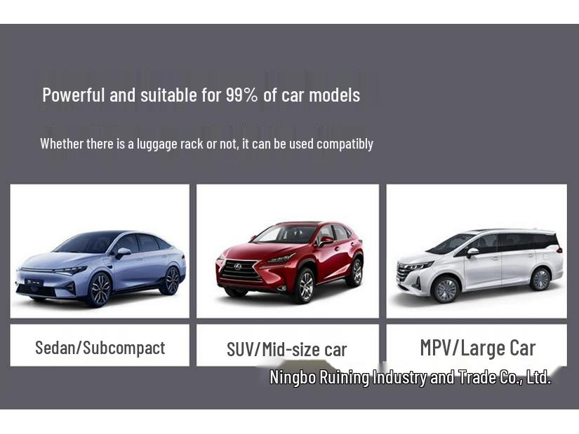 Bolsa de Equipaje Impermeable Plegable de Gran Capacidad para Techo de Coche con Tejido de Malla