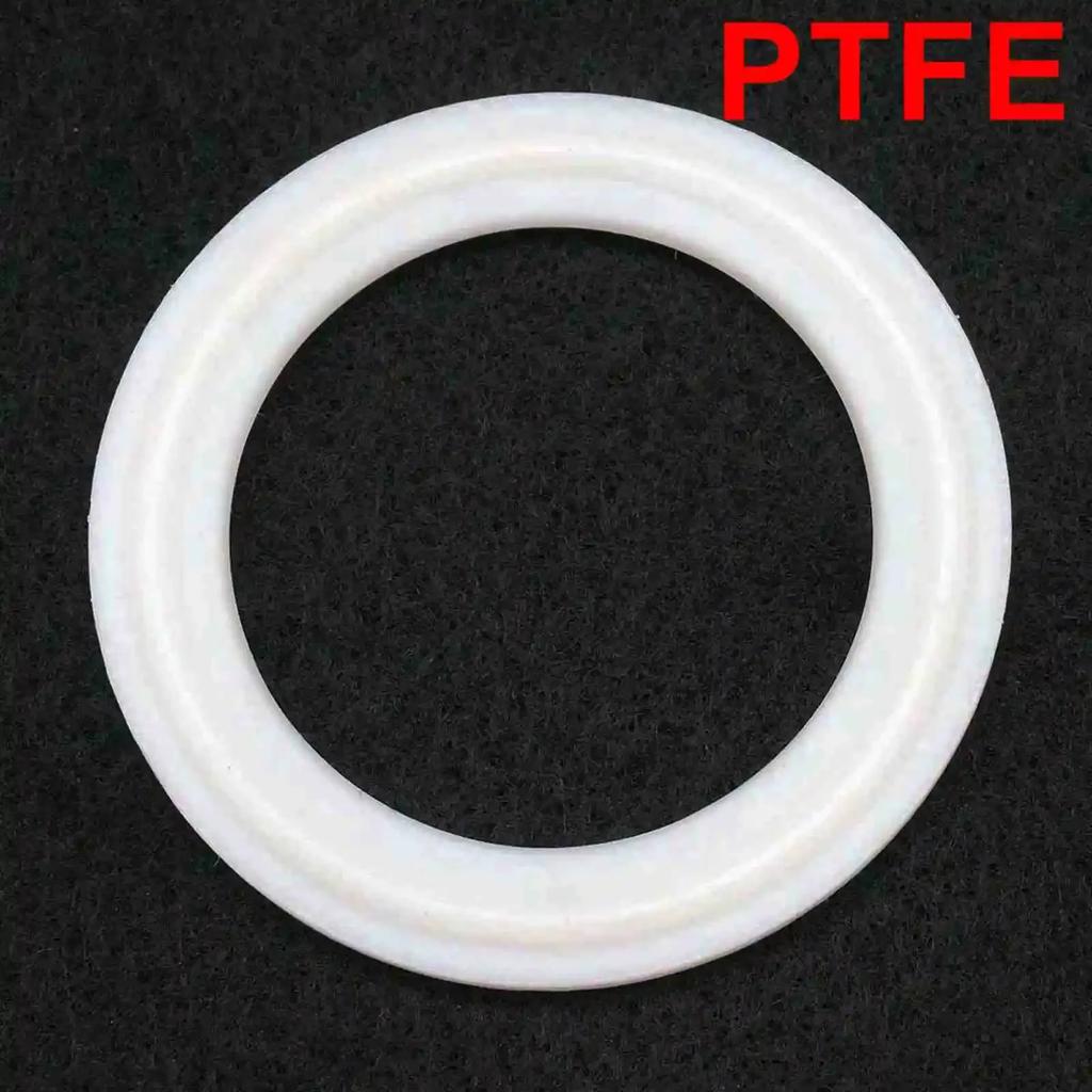 Material VMQ PTFE EPDM FKM 1/2" 3/4" 1" 1.5" 2" 2.5" 3" 3.5" 4" - 10" Tri Clamp Sanitary Sealing Gasket Ring Ferrule Washer