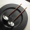 Walnut Handle Kitchen Tool 304 Stainless Steel Spatula Spoon Oil Filter Colander Kit Gadgets Anti-Scalding Cookware For Service