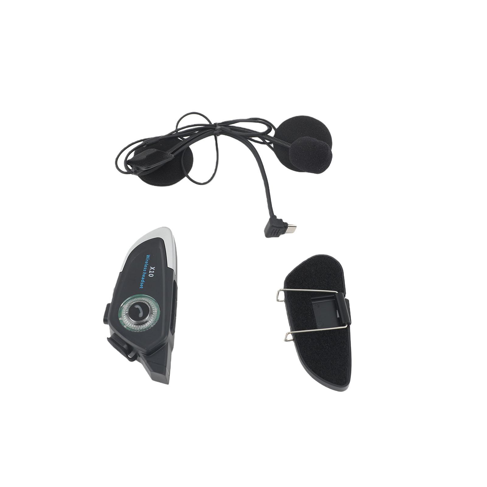 

Bluetooth Motorcycle Headset with Microphone for Motorcycle Communication Helmet IP56 Water Proof