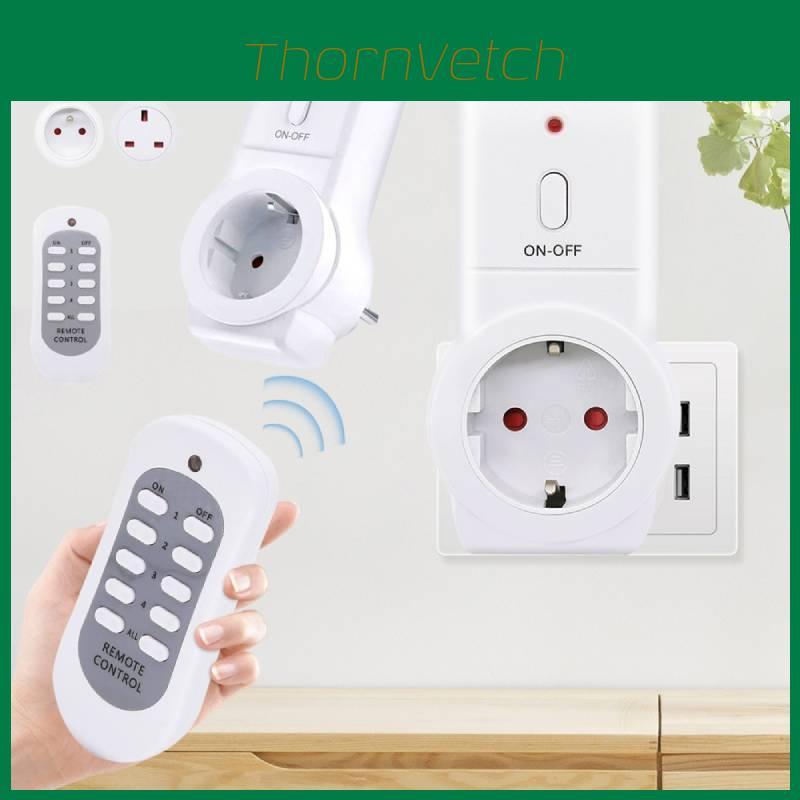 Versatile Smart Remote Control Socket For Home Kitchen With 30m Range And 220v Power