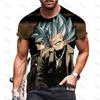 Men Clothes Dragon Ball Z T-shirt Oversized T Shirt Anime Dragon Ball T-shirts Son Goku Tops Super Saiyan Tee Boys Clothing