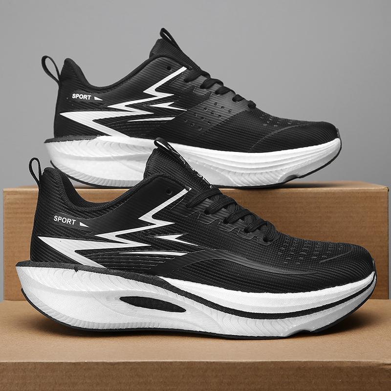 Plus Size Men s Sports Running Shoes Breathable and Lightweight Carbon Plate Women s Sports Non-slip Shoes 41
