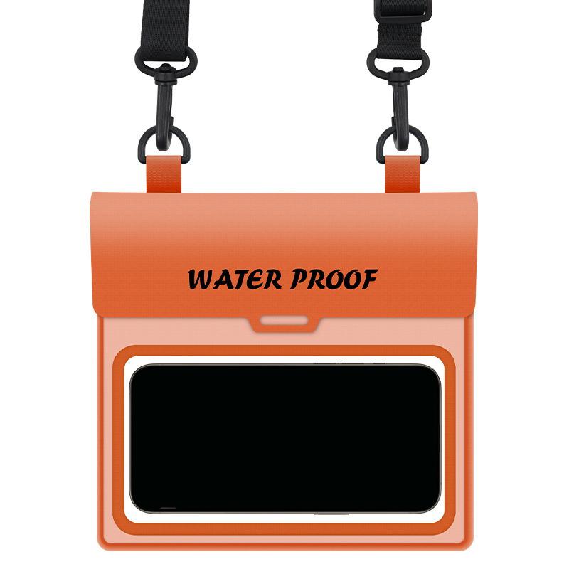 Large Capacity Waterproof Phone Case Adjustable Touch Screen Swimming Waist Bag, Underwater Bag Mobile Belt Bag Protector Pouch