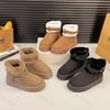 Fashion Fashion Warm Casual Thick Bottom Snow Boots for Women's 2025 New Winter Soft Soled Comfortable Non Slip Short Tube Cotton Boots