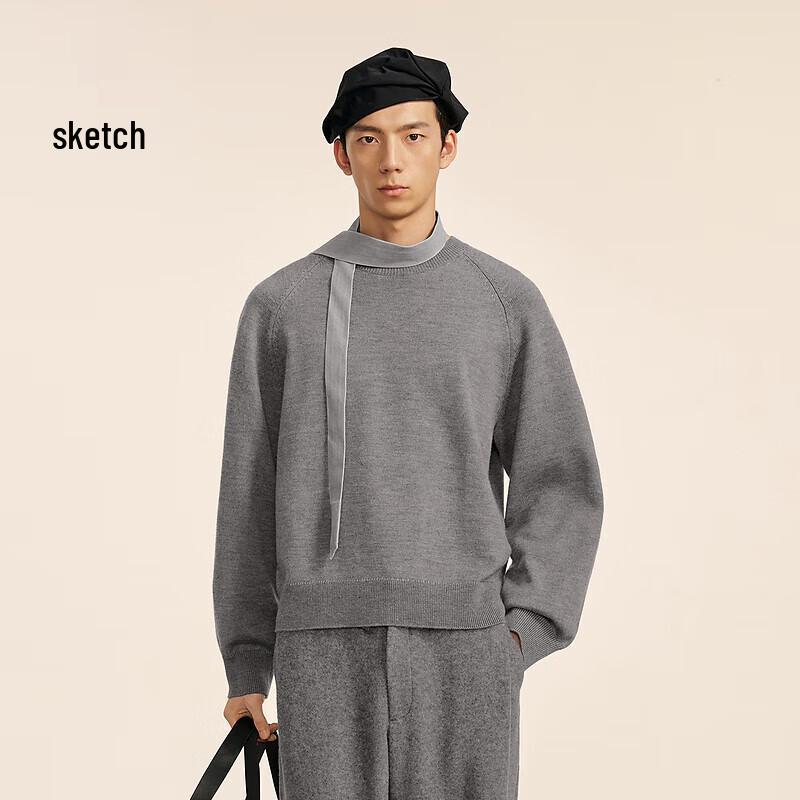 

Men s Winter Round Neck Long Sleeve Sweater S