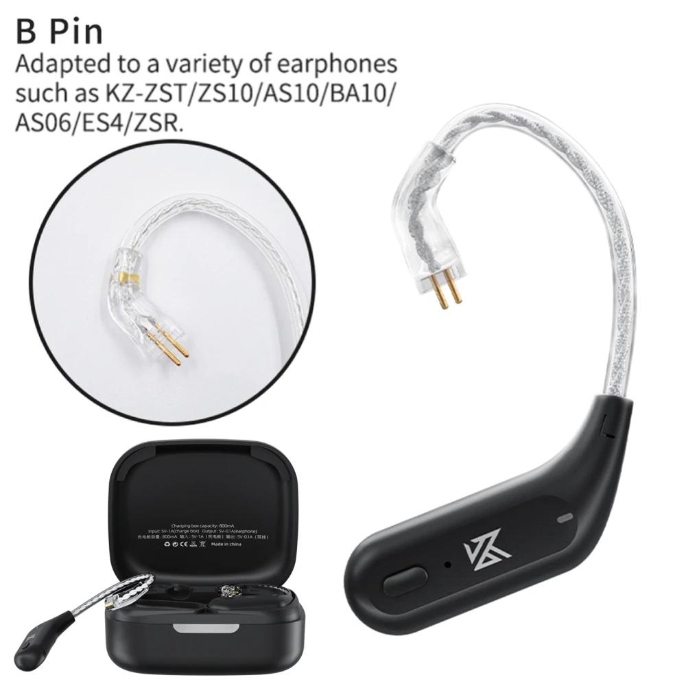 

KZ AZ09 Wireless Ear Hook Earphone Connector Bluetooth-compatible 5.2 Long Endurance for KZ ZST/ZSR/ED12/ES3 ZSN/ZSN PRO