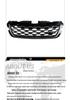 Compatible Grille for Land Rover Range Rover Evoque 2021 Model - Part Numbers LR155547, LR155545, LR155546