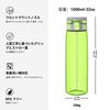Super Sparrow Tritan Water Bottle 1L with Straw Leak-Proof BPA-Free Sports Bottle for Gym Travel Camping
