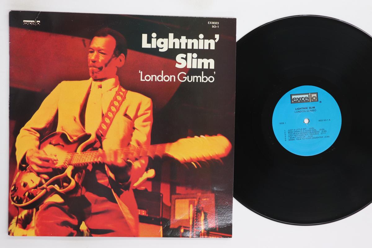 

LP Пластинка LIGHTNING SLIM London Gumbo 8023SO1 EXCELLO Неизвестный Блюз Б/У