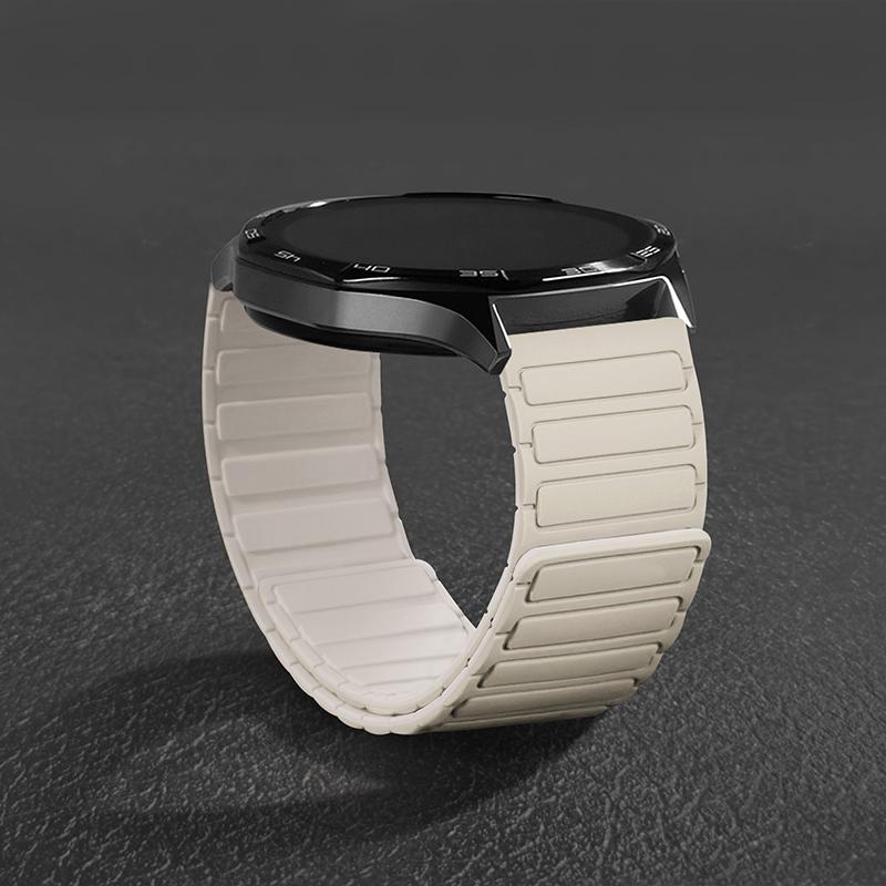 Magnetic silicone Band For Samsung Galaxy Watch 7 FE 6 4 classic 5pro Bracelet correa Huawei watch GT 6 5 4 pro 20mm 22mm straps