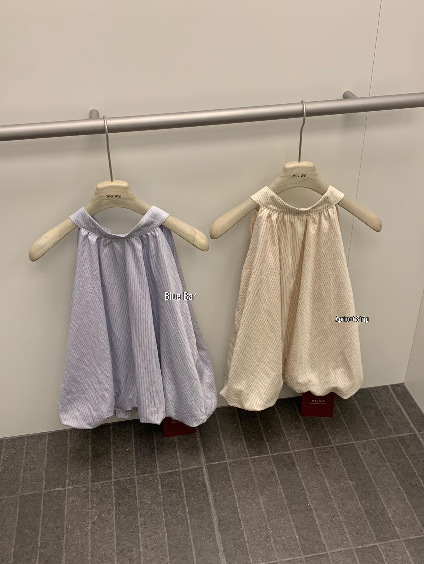 Spring/Summer Women s Striped Ribbon Halter Sleeveless Lace-up Top - Trendy Style M