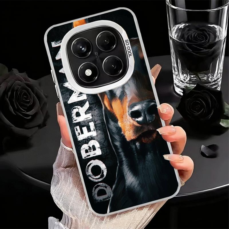 

Doberman Dog Cool Soft Phone Case for Xiaomi Redmi Note 13 14 15 Pro Plus 12S 12 11S 11 11T 10S 10 Shockproof Cover Back Shell Redmi Note 12 Pro 4G