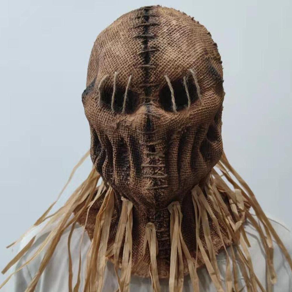 Halloweenská latexová maska Hororový vrah Strašidelný strašák Cosplay Kostýmové večírky Rekvizity