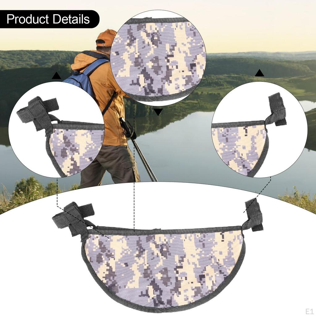 Tripod Weight Stone Bag,Storage Compartment Portable Outdoor Nylon Sand Bag Rock Pouch for