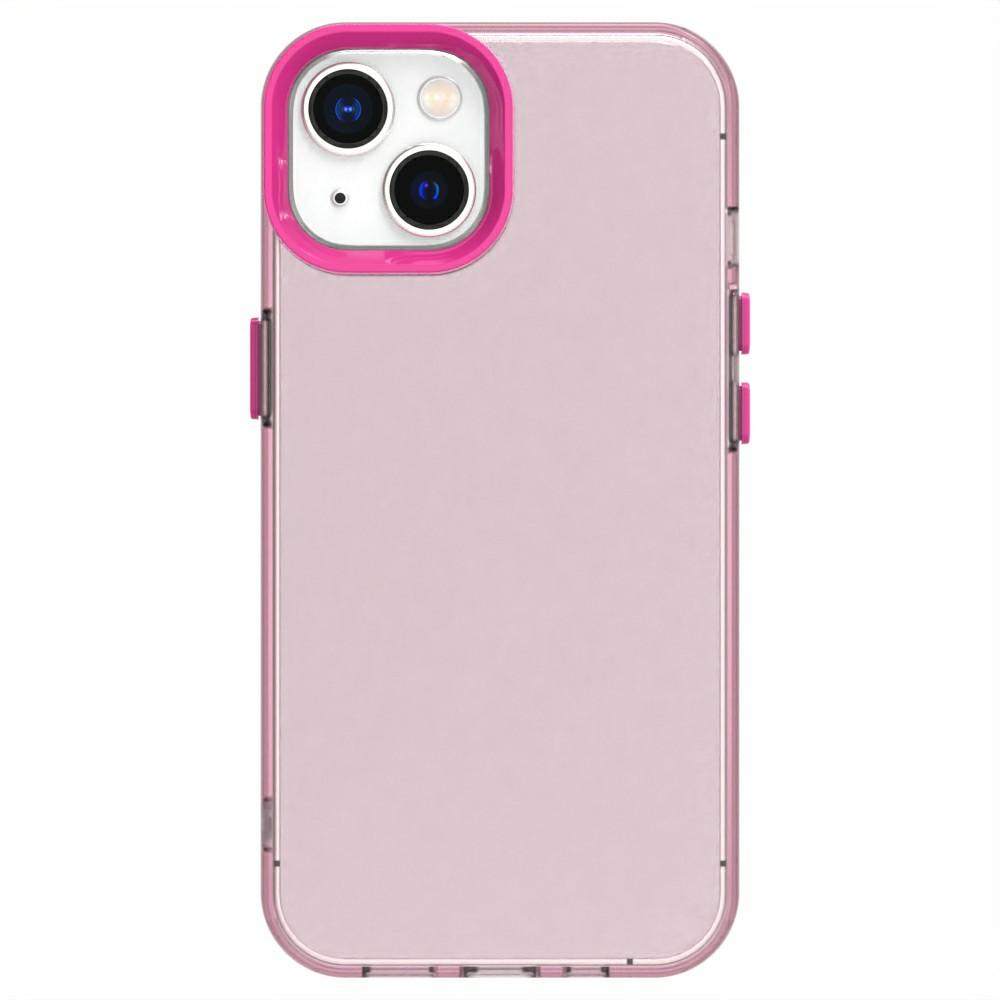 Candy Series For iPhone 15 Case PC+TPU+PET Anti-Drop Phone Cover