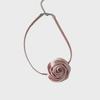 Luxurious Rose Flower Necklace - Elegant Women's Clavicle Chain Accessory