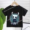 T-shirt Hollow Knight per Bambini Estate Bambini Gioco Cotone Manica Corta Top Ragazzi Anime Moda Magliette Carine Ragazze Abbigliamento Casual Regali