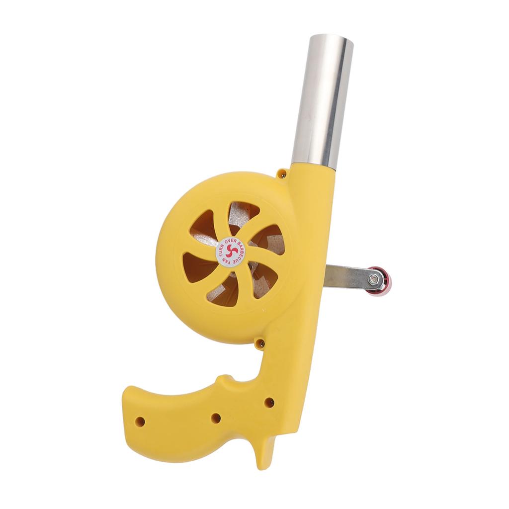 Hand Crank BBQ Fan Increase  Power Portable Barbecue   Blower for Outdoor Camping Barbecuing
