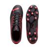 Puma Attacanto Comfortable Soft FG AG Football Shoes Men Football Shoes Black Red 107477-03